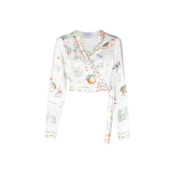 CASABLANCA FW23 Shirt Women's White