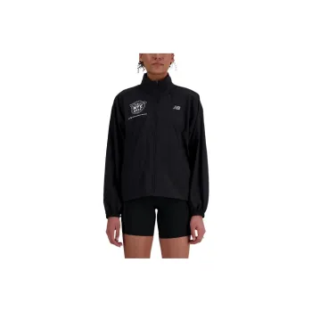 New Balance United Airlines NYC Half Athletics Packable Jacket Jackets Coats Women's Black