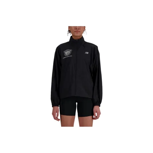 New Balance United Airlines NYC Half Athletics Packable Jacket Jackets Coats Women's Black