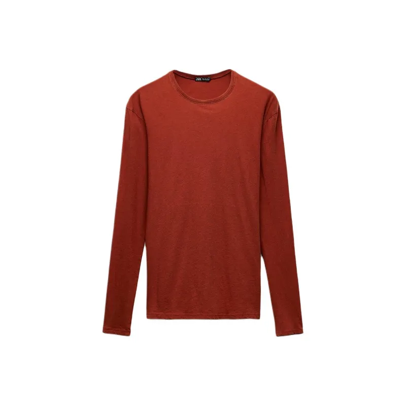 ZARA Drop Shoulder Sleeve T Shirt Women's-2