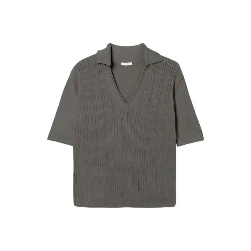FEDELI Polo Shirt Women's Dark Olive Green-0
