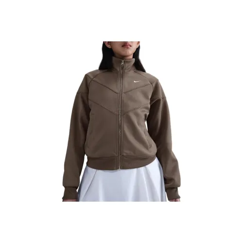 nike sneakers Jackets Coats Women's Brown