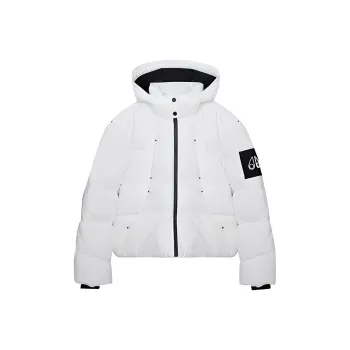 Moose Knuckles ETON PUFFER Down Jacket Coat Women's White