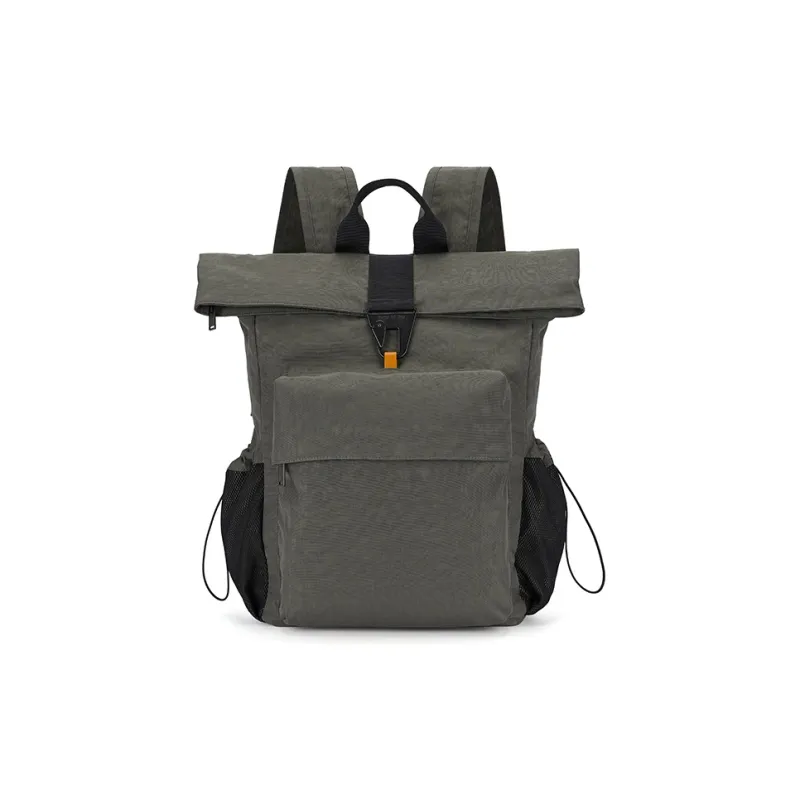 SONG OF JOY Nylon Backpack Unisex Multicolor-10