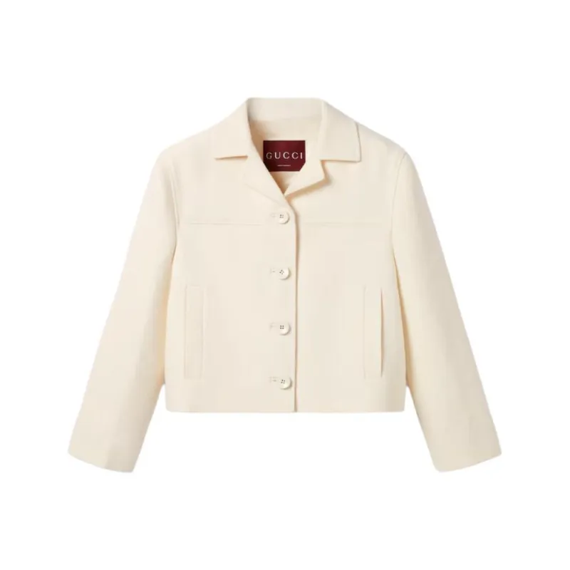 GUCCI SS25 Jackets & Coats Women's White-0