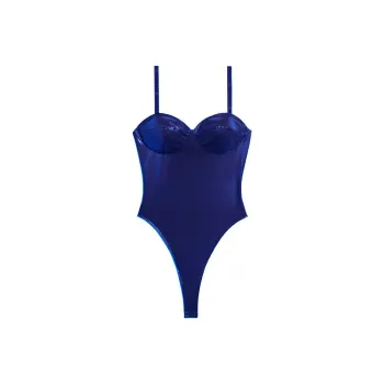 Adidas Originals Ivy Park Halls Of Ivy Latex Bodysuit Dark Blue
