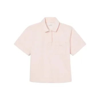 LACOSTE Polo Shirt Women's Pink
