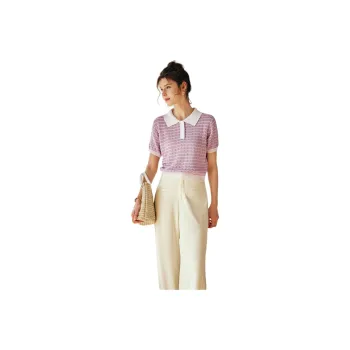 Olrain Knitwear Women's Light Purple