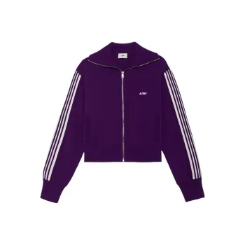 AUTRY Knitted Track Jacket