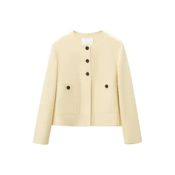 OVV Jackets & Coats Women's Light Yellow
