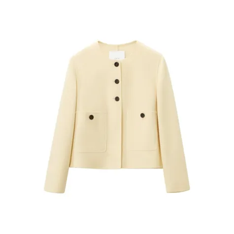 OVV Jackets & Coats Women's Light Yellow-0