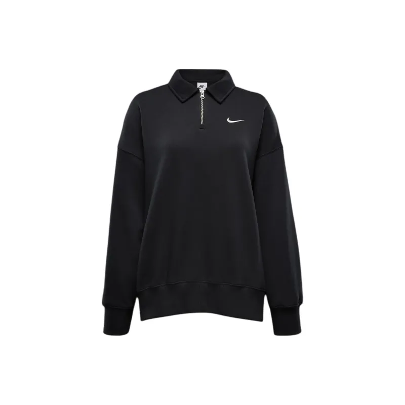 Nike Sportswear Phoenix Fleece Women's Oversized 1/4 Zip Polo-0