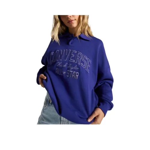 Converse Polo Shirt Women's Purple