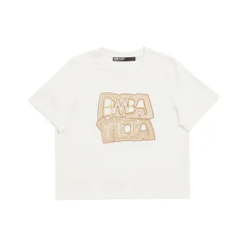 Bimba Y Lola Logo embroidered T shirt