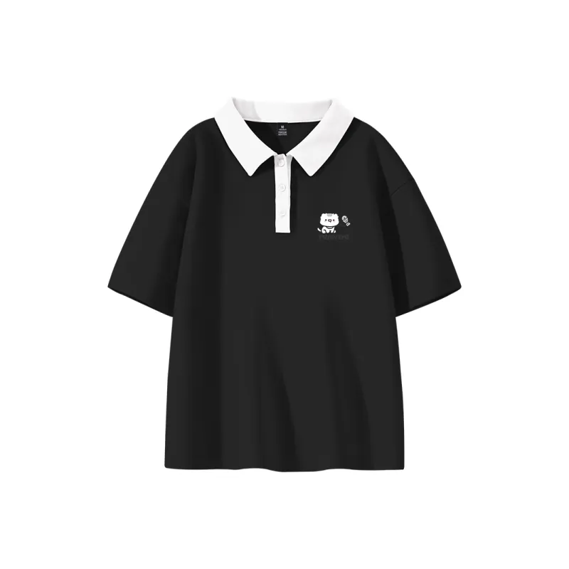 Cotton Polo Shirts Women's-0