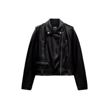 ZARA Jackets Coats Women's Black