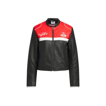 Adidas Originals Jacket Women's Black/Light Scarlet