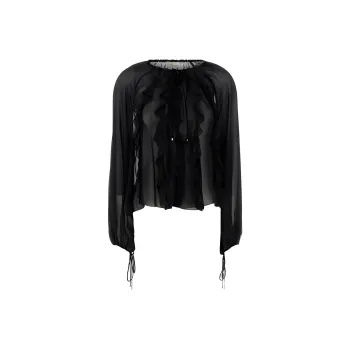 Blumarine Translucent Blouse