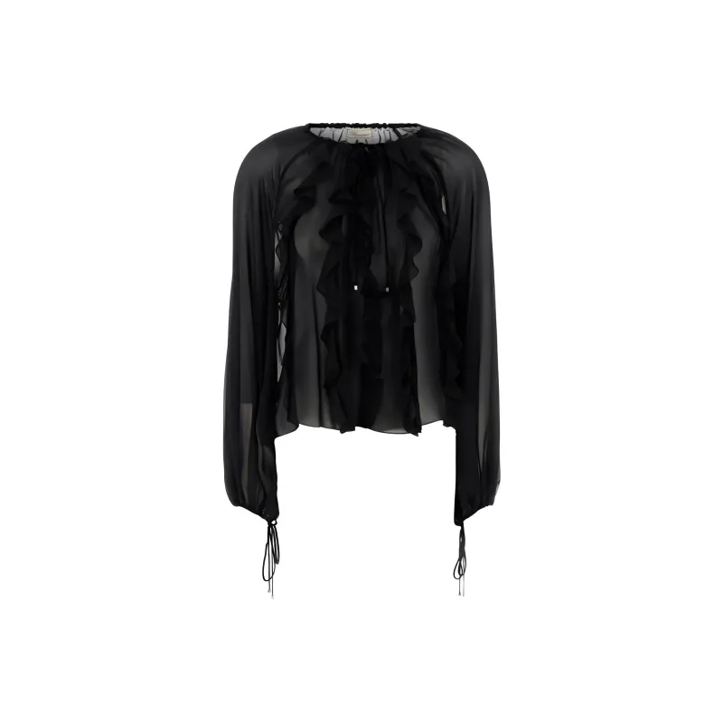 Blumarine Translucent Blouse-0