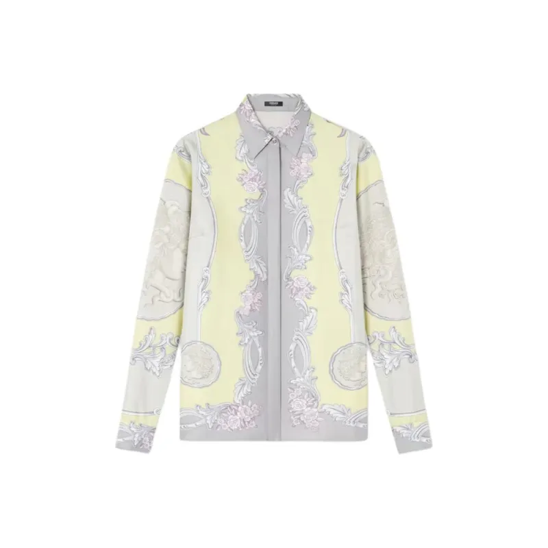 VERSACE Pattern Printed Long Sleeved Shirt-0