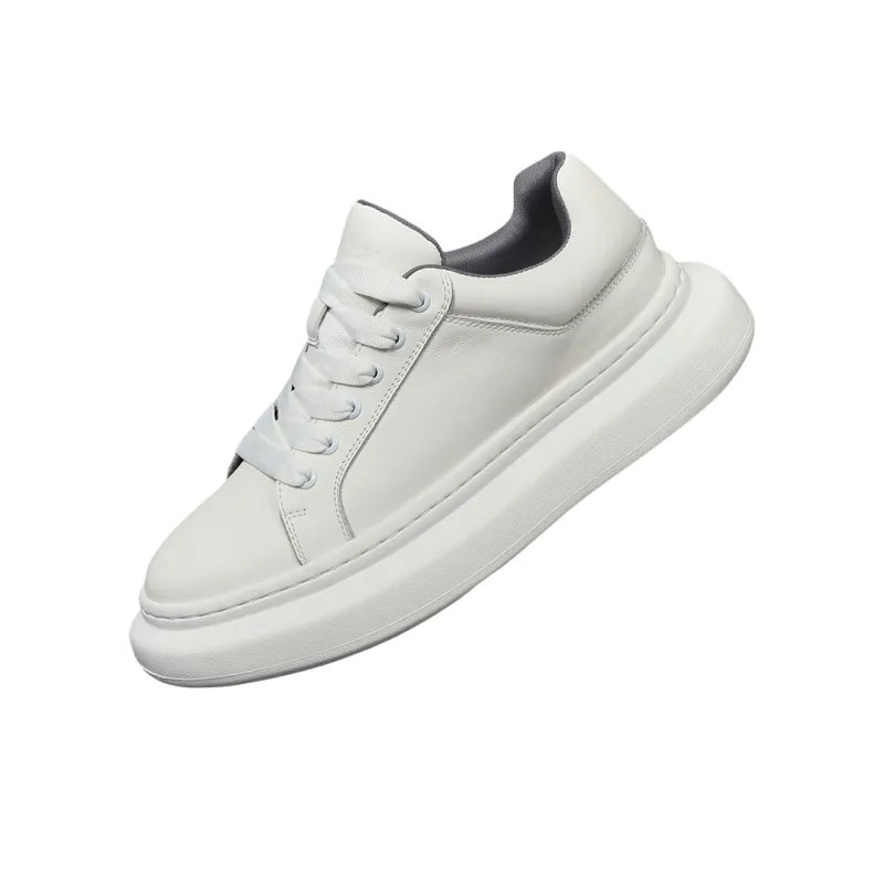 A Fairy Tale Of A Pair Of Shoes Abrasion Resistant Low Top Skateboard Shoes Men's White-1