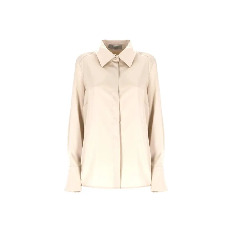 D.Exterior Satin Shirt-0