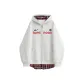 Heather Gray & Red Fleece-Lined
