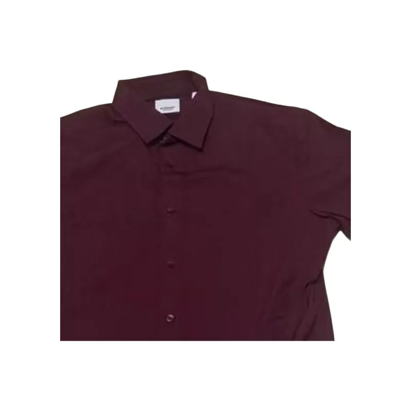 Burberry SS25 Shirt Men's Dark Red-2
