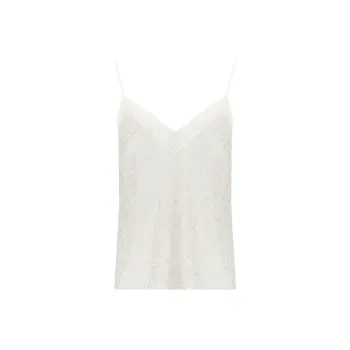 Elisabetta Franchi Embroidered Georgette Top