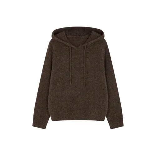 IHIMI Knitwear Women's Coffee Brown