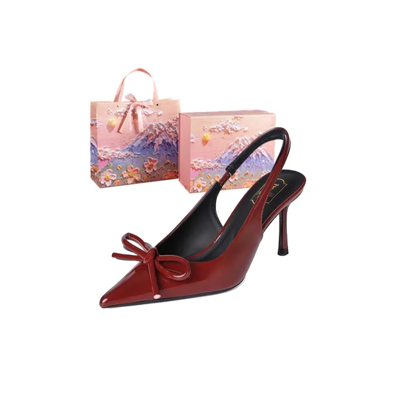AJPAP Slim Heel High Heels Women's-11