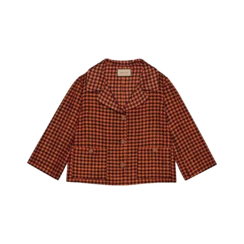 GUCCI 10's Houndstooth Jacket-0