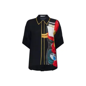 ALICE+OLIVIA X Tom Wesselmann Edyth Shirt