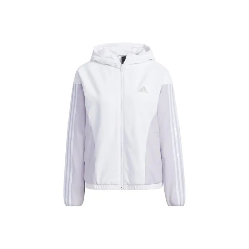 Adidas Jacket Women's White Silver-0