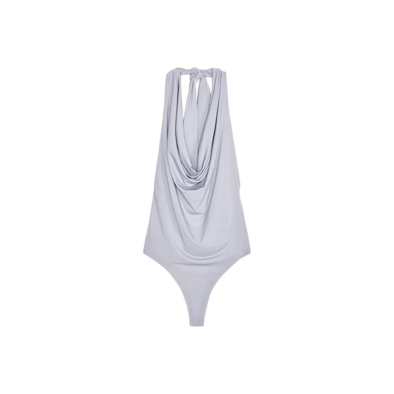 ZARA Jumpsuit Women's Pearl Gray-0