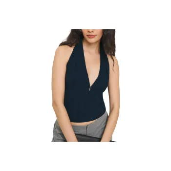 REFORMATION Kyra Top Camisole Women's Midnight Blue