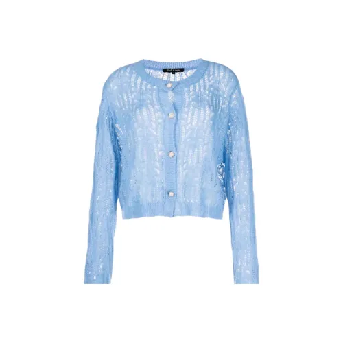 TOUT À COUP Button up Crochet knit Cardigan