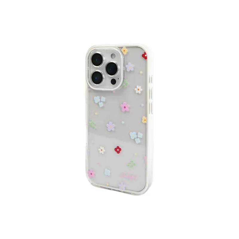Wei Xin Acrylic Material Multicolor Floral Stand Phone Cases Compatible With IPhone 16/15 Pro Max/Apple 13/14 Pro/Max-6