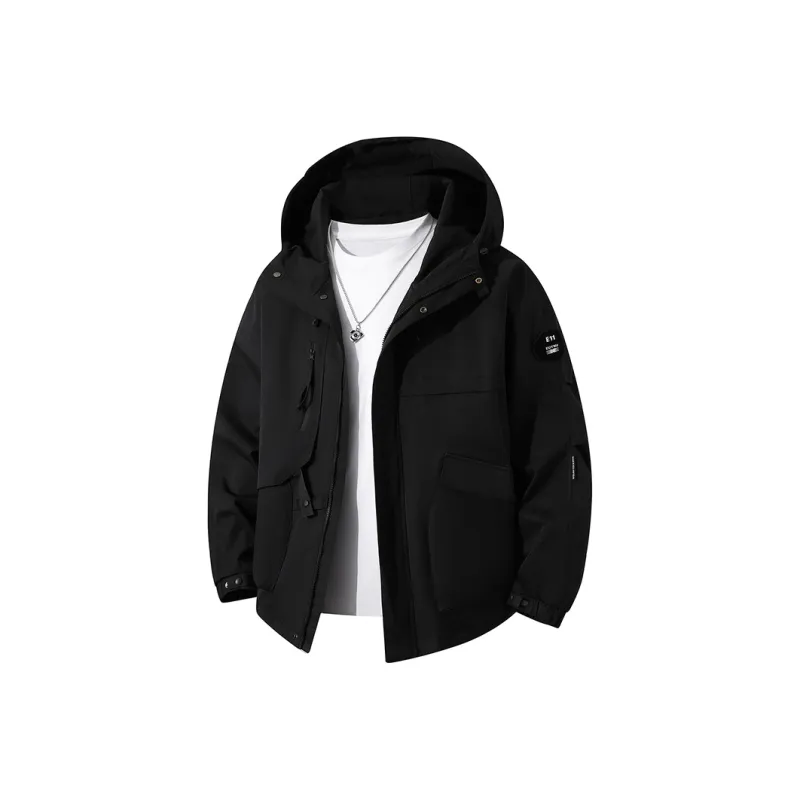 LSVE Jackets Coats Unisex Green Yellow-4