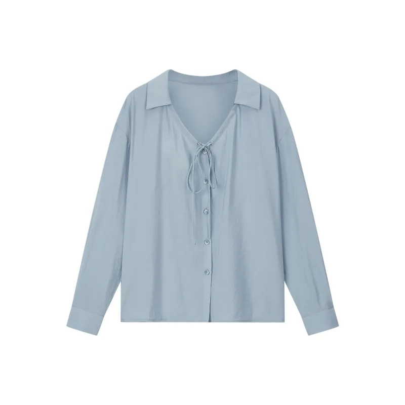 VIMLY Chiffon Shirts Women's-1