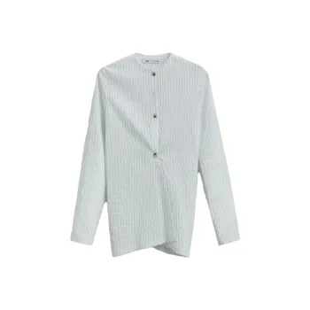 Studio Nicholson X ZARA Studio Nicholson Co-brand Shirts Women's Light Green