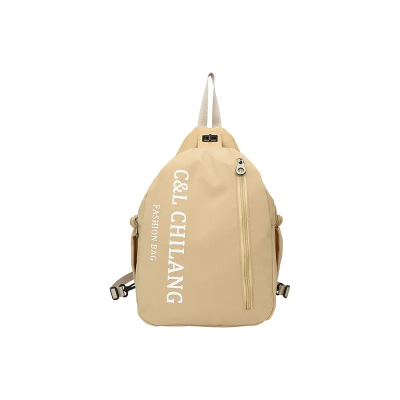 GEERDUN Nylon Fabric Backpack Unisex Dark Green, Black, Pink, Khaki, Light Green-18