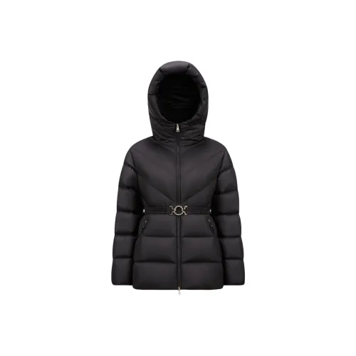 Moncler Brosse Belted Padded Jacket
