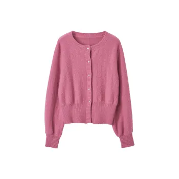 XIANGYING Knitwear Women's Barbie Pink