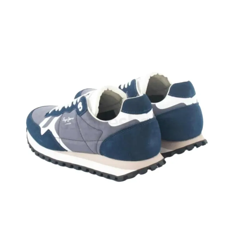 Pepe Jeans Abrasion Resistant Low Top Casual Shoes Men's Blue-4