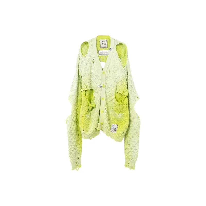 Maison Mihara Yasuhiro SS25 Knitwear Women's Yellow-0