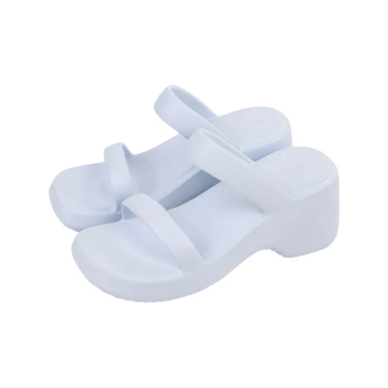 Thin Strips Slippers Women's, Black-10