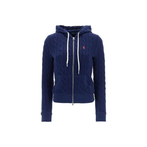 Polo Ralph Lauren Cable Knit Full Zip Hoodie