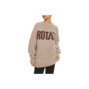Rotate Logo Chunky Knit Sweater