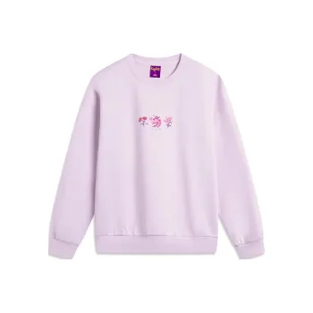 LiNing Sports Trend Series Sweatshirt Women's Light Dusty Purple